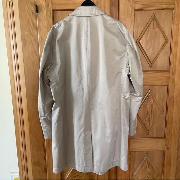 BOSS Hugo Boss Men’s Light Tan Trench Coat 46R - Picture 8 of 14